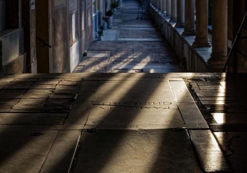 vista dei chiostri della certosa