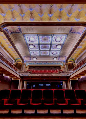 interno del Cinema Modernissimo 2023