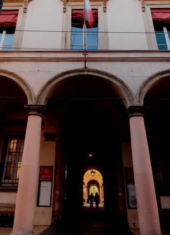 vista della facciata dell'edificio 