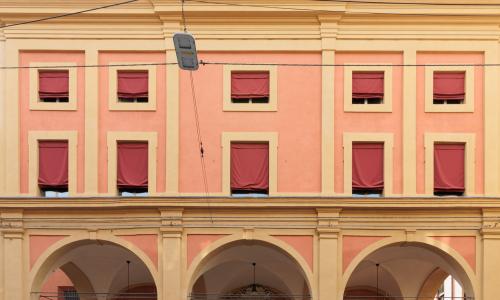 dettaglio della facciata della chiesa