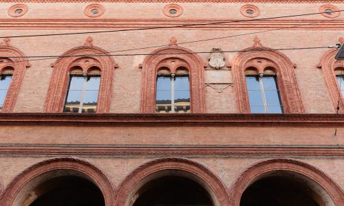 veduta parziale della facciata