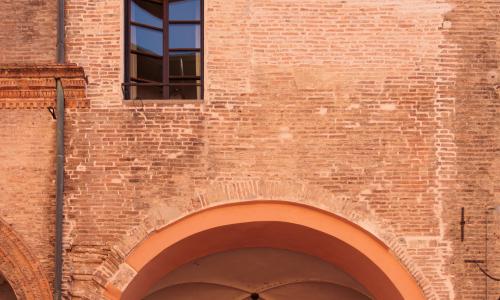 vista laterale dell'edificio