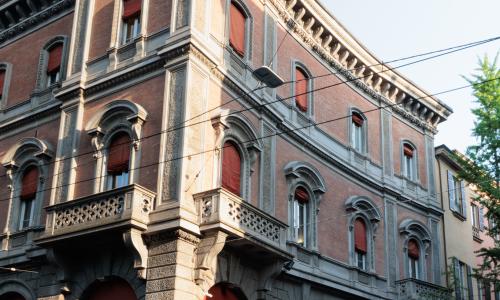 fronte del palazzo Zambeccari