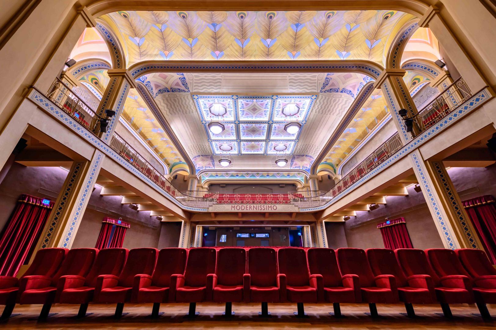 interno del Cinema Modernissimo 2023