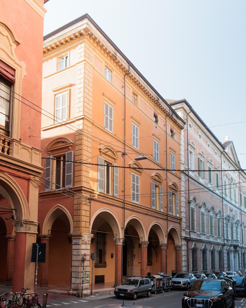 vista della facciata dell'edificio 