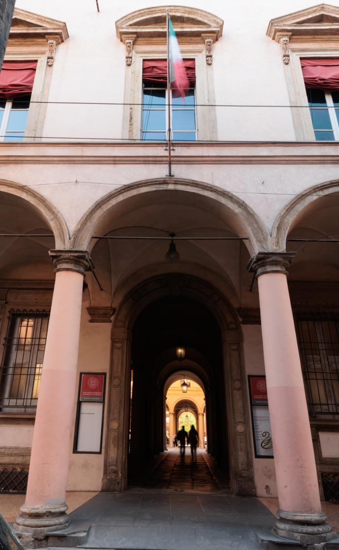 vista della facciata dell'edificio 