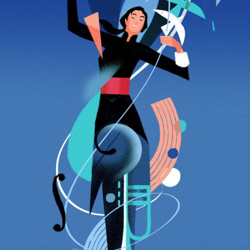 illustrazione di Riccardo Guasco reinterpretazione di Oksana Lyniv