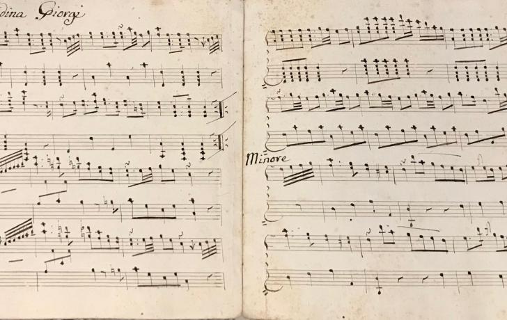 spartito originale di Maria Brizzi Giorgi